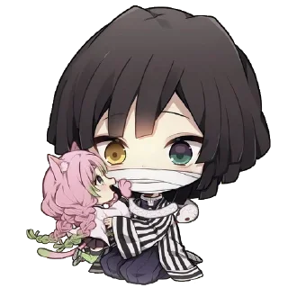 😒 emoji Obanai Iguro Telegram sticker 24 of 33