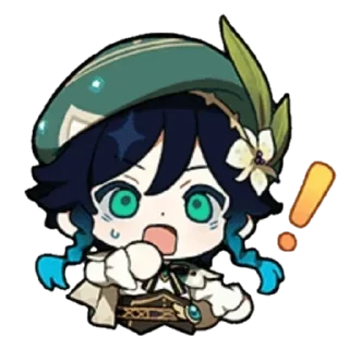 😨 emoji Венти икона Telegram sticker 10 of 35