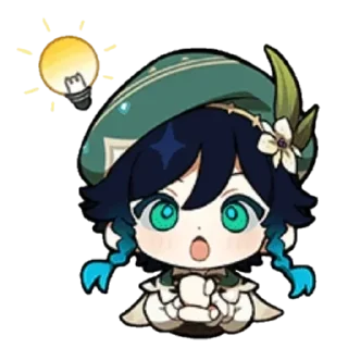 😲 emoji Венти икона Telegram sticker 9 of 35