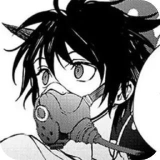 🙂 emoji mika and yuu Telegram sticker 16 of 31