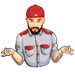 🤷‍♂️ emoji ST @stpoet Telegram sticker 12 of 18