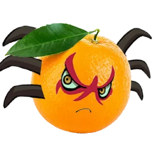 🍊 emoji Yo-Kai Telegram sticker 18 of 19