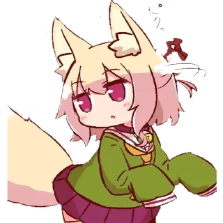 🧐 emoji Kitsune | @Onishiki @OniGP Telegram sticker 21 of 89