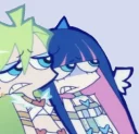 😐 emoji Panty & Stocking with @Mafkumin Telegram sticker 16 of 32