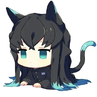 🌀 emoji Muichiro Tokito 🌀 [@TodorokiShouto] Telegram sticker 5 of 105