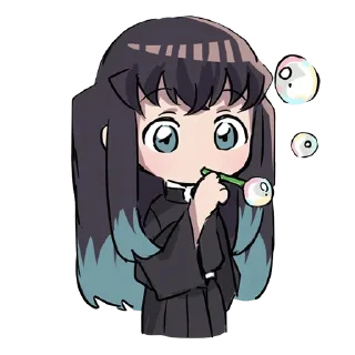 ❄️ emoji Muichiro Tokito 🌀 [@TodorokiShouto] Telegram sticker 22 of 105