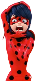 🐞 emoji Ladybug - Miraculous : @Characters_stickers Telegram sticker 9 of 68