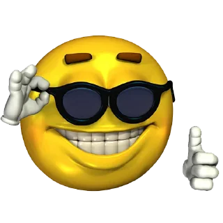 😎 emoji Geng Jednoosobowy Telegram sticker 22 of 120