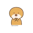 👏 emoji Cute Chick🐥- @MochaStickers Telegram sticker 8 of 18