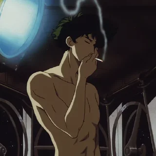 Sticker from Spike Spiegel [@TodorokiShouto]