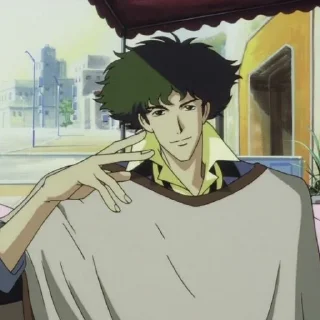 🛸 emoji | Spike spiegel |🚀¦ @johan_sticker ¦ Telegram sticker 9 of 120