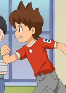 🏃 emoji Yo-Kai Watch: Nathan and Katie by @Il_Ninja_Verde Telegram sticker 14 of 60