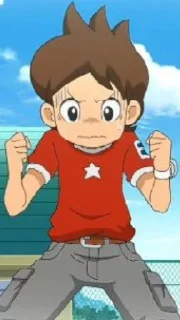 😰 emoji Yo-Kai Watch: Nathan and Katie by @Il_Ninja_Verde Telegram sticker 16 of 60