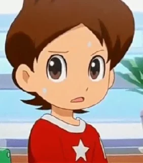 😥 emoji Yo-Kai Watch: Nathan and Katie by @Il_Ninja_Verde Telegram sticker 19 of 60