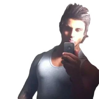 🤩 emoji Zyzz reborn Telegram sticker 20 of 24