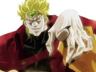 👆 emoji JoJo's Bizarre Adventure Telegram sticker 9 of 120