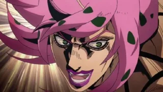😆 emoji JoJo's Bizarre Adventure Telegram sticker 17 of 120