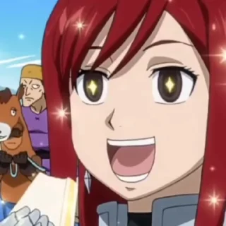 🤩 emoji Erza Scarlet 🎥 @RealmOfTheFuture Telegram sticker 14 of 64