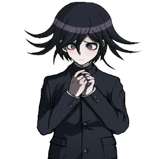 🖤 emoji Kokichi oma Telegram sticker 23 of 120
