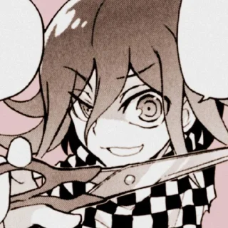 🖤 emoji Kokichi Oma Telegram sticker 7 of 51