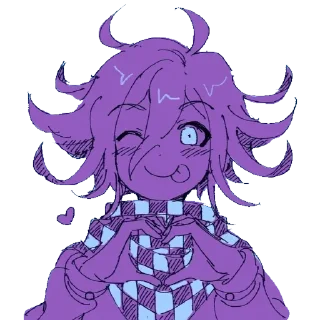 🖤 emoji Kokichi Oma Telegram sticker 14 of 51