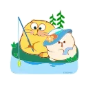🎣 emoji Happy Kitty😺-@MochaStickers Telegram sticker 13 of 45