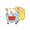 🛒 emoji Happy Kitty😺-@MochaStickers Telegram sticker 7 of 45