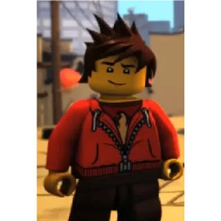 🙂 emoji Ninjago: Kai | @Il_Ninja_Verde Telegram sticker 21 of 40