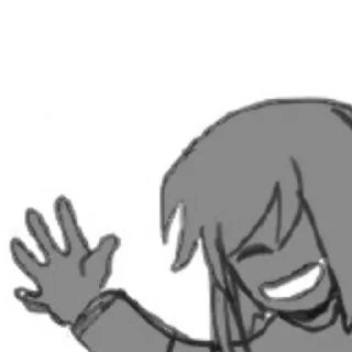 🔪 emoji 🖤 Chara 🔪 by : @Undertale_Stickers Telegram sticker 23 of 36