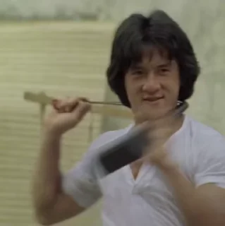 🌟 emoji Jackie Chan •  @Hezarpen Telegram sticker 11 of 55