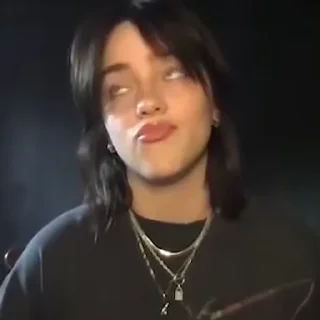 🤭 emoji Billie eilish pt 1 | @byverrmy Telegram sticker 21 of 119