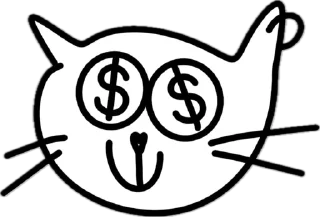 🤑 emoji Risovani kisik Telegram sticker 16 of 17