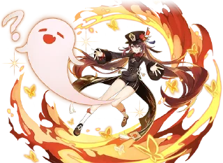 🔥 emoji Genshin Impact Gacha Splash Telegram sticker 12 of 49