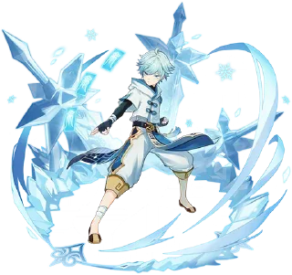 ❄️ emoji Genshin Impact Gacha Splash Telegram sticker 8 of 49
