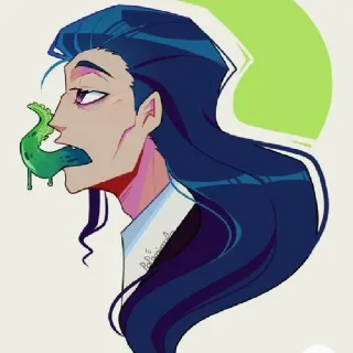 🤮 emoji ••• Lovecraft • [BSD] ••• Telegram sticker 21 of 82