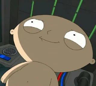 Sticker from Stewie