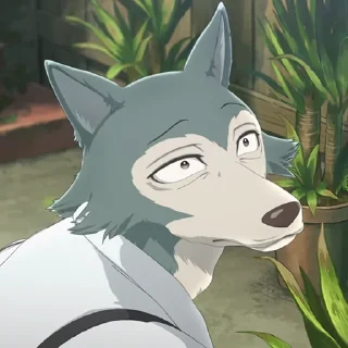 Sticker from Beastars [@TodorokiShouto]