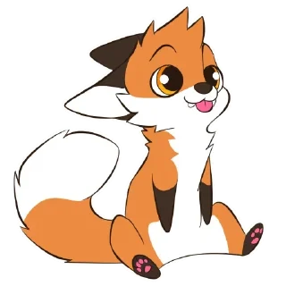 😛 emoji Лисий рай 🦊 Telegram sticker 6 of 47