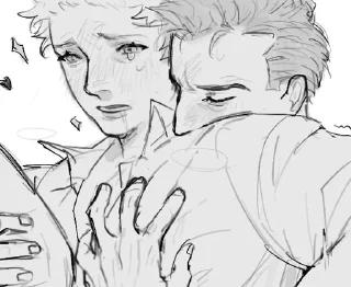 🌟 emoji good omens: Aziraphale Telegram sticker 14 of 55