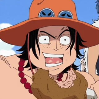 🔥 emoji Portgas D Ace @BR_Gif Telegram sticker 21 of 60