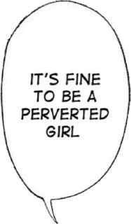 Sticker from Manga