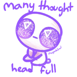 🤩 emoji you're mentally ill Telegram sticker 10 of 31