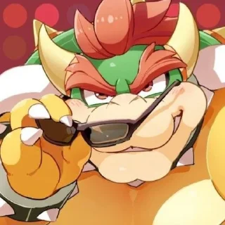 🌟 emoji 🔥⃞░░ Bowser ✷ @KesitoMania Telegram sticker 13 of 100