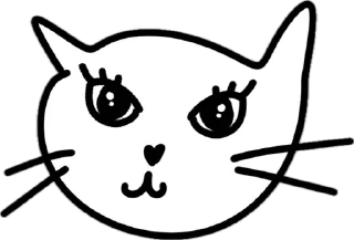 😚 emoji Risovani kisik Telegram sticker 8 of 17