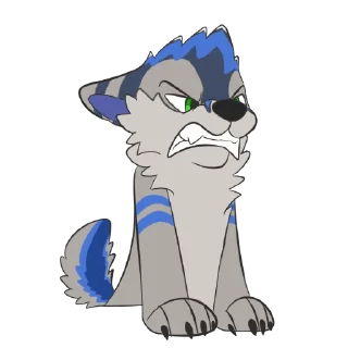 😡 emoji 💙José💙 Telegram sticker 17 of 47