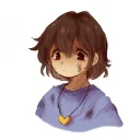 🧡 emoji Frısk by: @Undertale_Stickers Telegram sticker 5 of 31