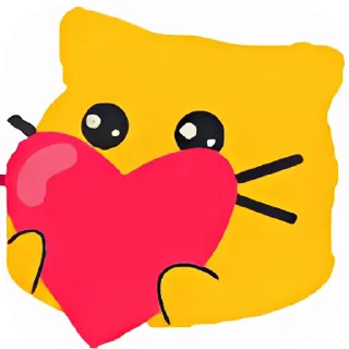 💔 emoji blobcats3 by @kouseki Telegram sticker 23 of 50