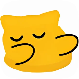 😎 emoji blobcats3 by @kouseki Telegram sticker 11 of 50