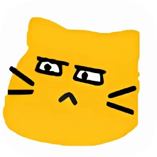 😒 emoji blobcats3 by @kouseki Telegram sticker 19 of 50