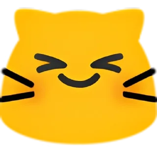 😊 emoji blobcats1 by @kouseki Telegram sticker 5 of 120